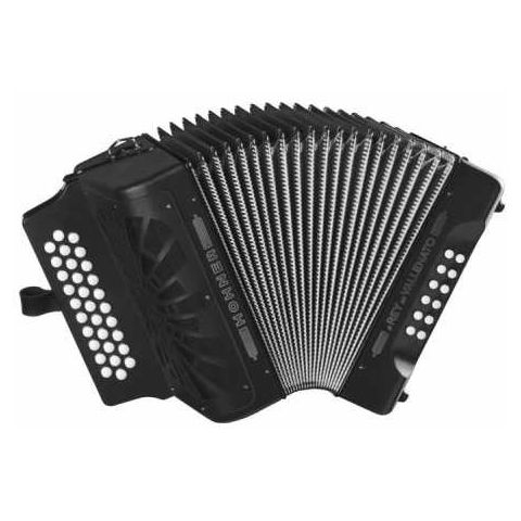 HOHNER EL REY DEL VALLENATO ADG NEGRO...
