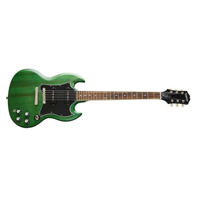 Epiphone SG Classic Worn P90S Worn Green 2