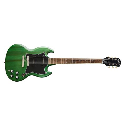 Epiphone SG Classic Worn P90S Worn Green