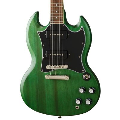 Epiphone SG Classic Worn P90S Worn Green