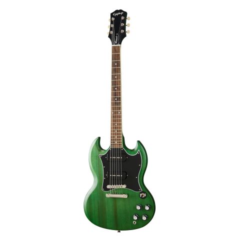 Epiphone SG Classic Worn P90S Worn Green