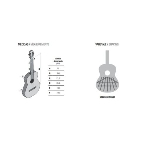 Alhambra Luthier Aniversario Ziricote