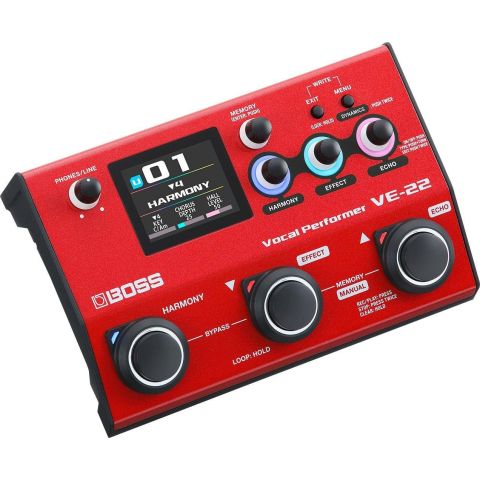 Boss VE22 Vocal Performer Pedal Voz