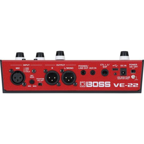 Boss VE22 Vocal Performer Pedal Voz
