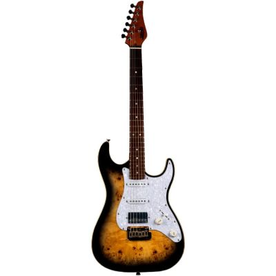 Jet Guitars  JS450-QTBR Transparent Brown Guitarra Eléctrica