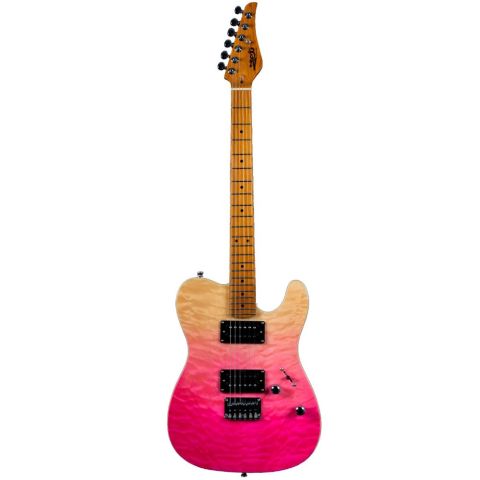 Jet Guitars  JT450-QTPK Rosa...
