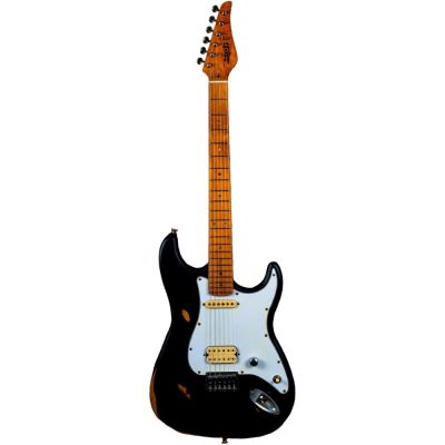 Jet Guitars  JS800-RELIC-BK Negro Relic Guitarra Eléctrica
