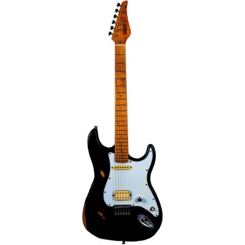 Jet Guitars  JS800-RELIC-BK Negro...
