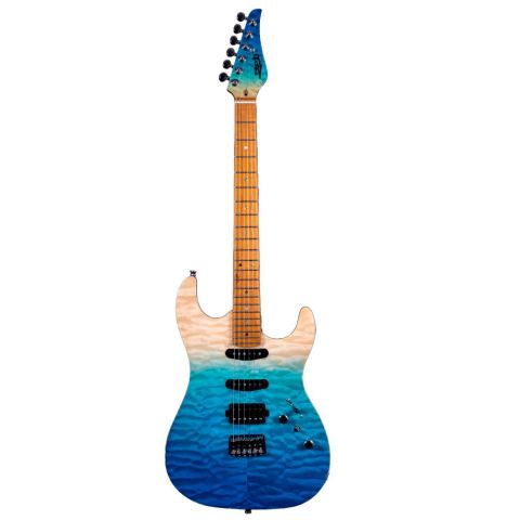 Jet Guitars  JS1000-QTBL Azul...