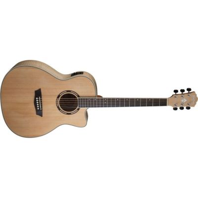 Washburn Apprentice Ag40Ce Natural Guitarra Electroacustica