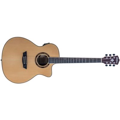 Washburn Apprentice Ag70Ce Natural Guitarra Electroacustica