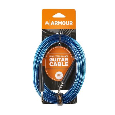 Armour GC20B CABLE JACK JACK 6M AZUL TRANSPARENTE ASHTON