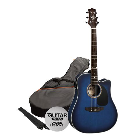 Ashton SPD25CEQTBB Pack Guitarra...