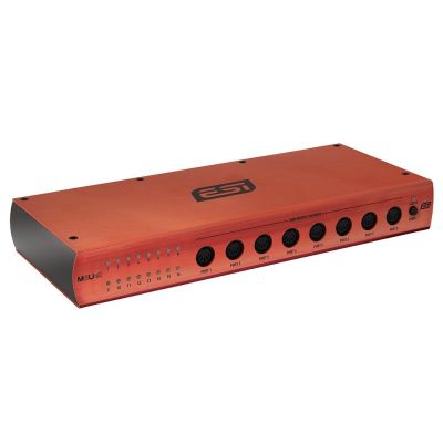 ESI - M8U-eX - CONTROLADOR MIDI ESI PARA 8 DISPOSITIVOS CON 8 ENTRADAS / SALIDAS