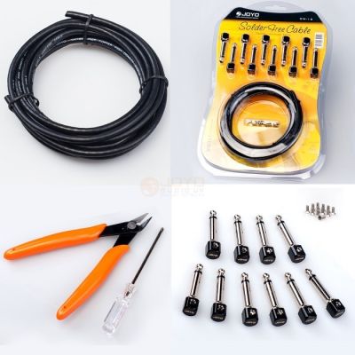 Joyo CM-15 PACK DE MONTAJE DE 5 LATIGUILLOS JOYO 3M. CABLE Y 10 JACKS