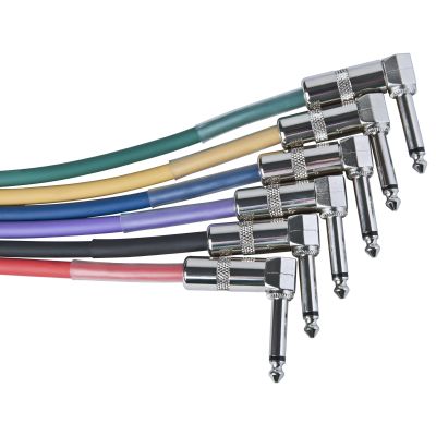 Joyo cm-05 PACK DE 6 LATIGUILLOS PARA GUITARRA JOYO DE 30 CM.