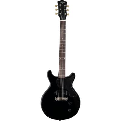 Maybach LESTER-JR-59-BG - GUITARRA LP JUNIOR DOBLE CUTAWAY ´59 BLACK GLOSS