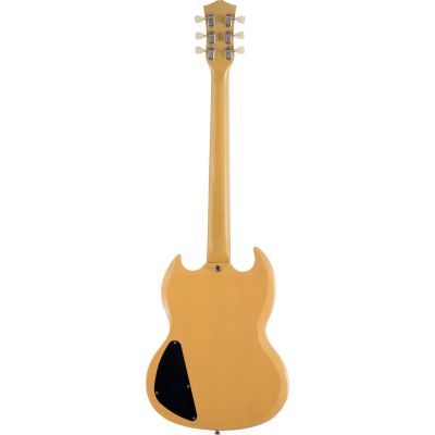 Maybach ALBATROZ-65-2-TV - ELECTRICA SG VINTAGE 2 HUMBUCKERS TV YELLOW AGED SLIM TAPER