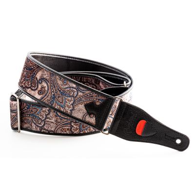 Righton T-PAISLEY-VELVET-BR VELVET BANDOLERA RIGHTON DE GUITARRA ELECTRICA SERIE TALISMAN