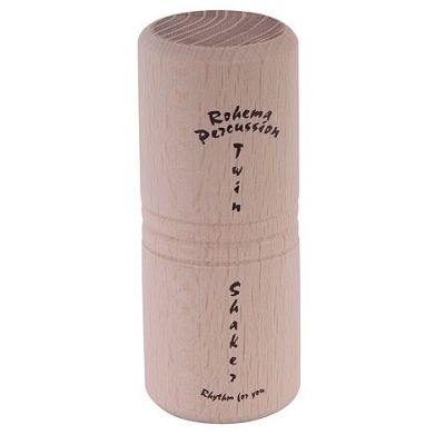 Rohema 61620 SHAKER DE MADERA ROHEMA wooden Twin Shaker high pitch
