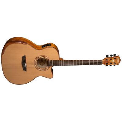 Washburn Wcg66Sce Comfort Series Spalt Maple Guitarra Electroacústica