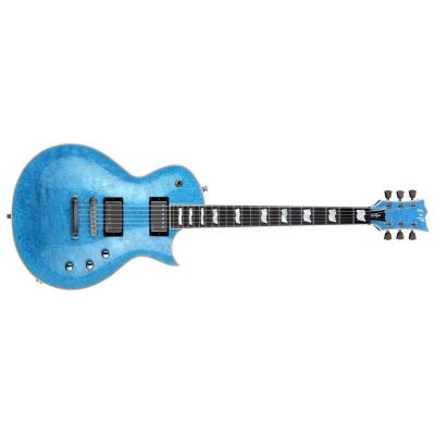 ESP Eclipse Custom - Blue Liquid Metal - c/estuche