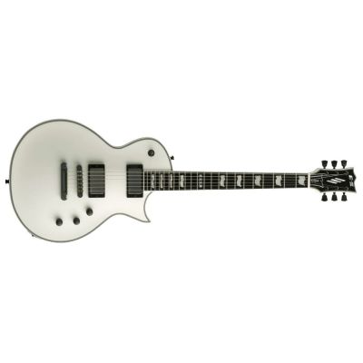 ESP E-II Eclipse - Snow White Satin - c/estuche