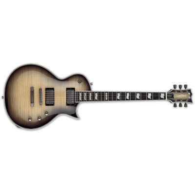 ESP E-II Eclipse Full Thickness - Black Natural Burst - c/estuche