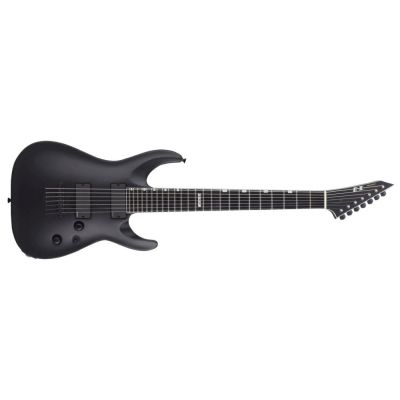 ESP E-II Horizon NT-7B Hipshot - Black Satin - 7 cuerdas - c/estuche
