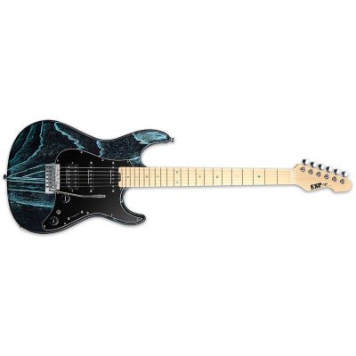 ESP Snapper CTM Drift Wood - Black Blue Filler - c/estuche
