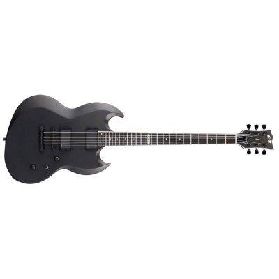 ESP E-II Viper Baritone - Charcoal Metallic Satin - c/estuche