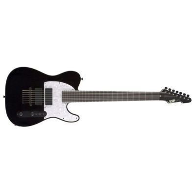ESP Stef-T7B - Black - 7 corde - c/estuche