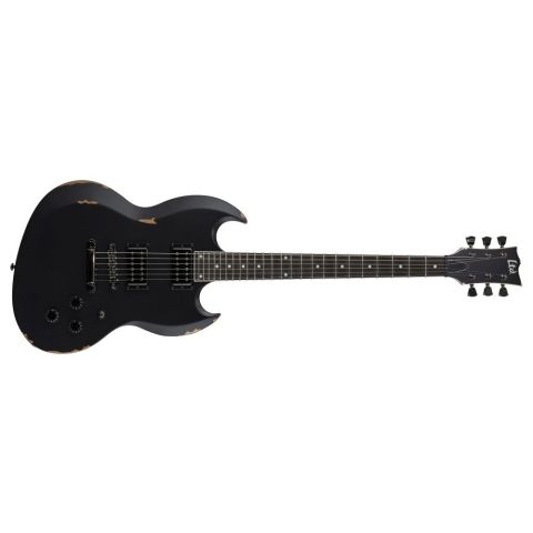 LTD Volsung - Distressed Black Satin...