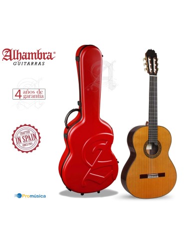 Alhambra Luthier India Montcabrer Nitro + Estuche ICONIC 9270