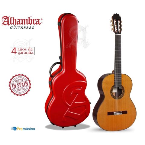 Alhambra Luthier India Montcabrer GL tapa + Estuche ICONIC 9270
