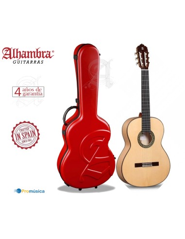 Alhambra 5F Flamenco + Estuche Bam Iconic 9270