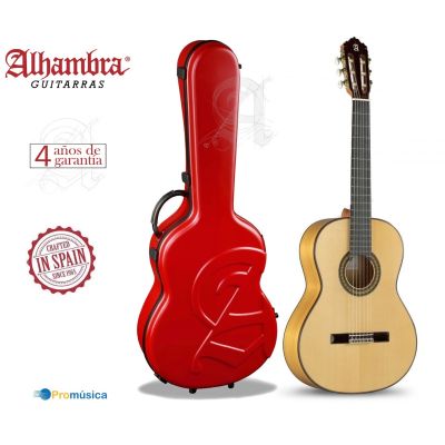Alhambra 7Fc Flamenca Ciprés Macizo + Estuche Bam Iconic 9270