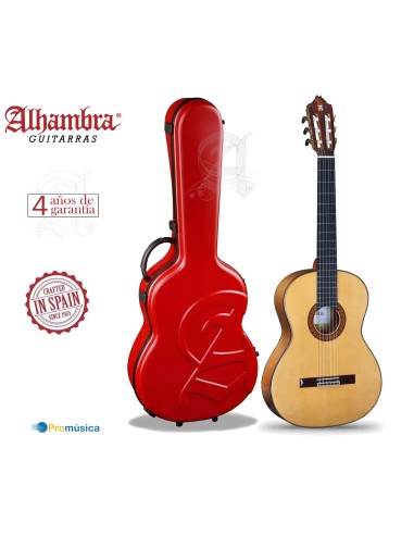 Alhambra 8Fc Flamenco Ciprés Macizo + Estuche Bam Iconic 9270