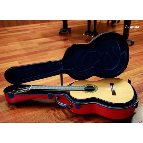 Alhambra 10Fc Flamenca Ciprés Macizo + Estuche Bam Iconic 9270