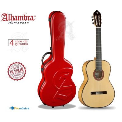 Alhambra 10Fc Flamenca Ciprés Macizo + Estuche Bam Iconic 9270