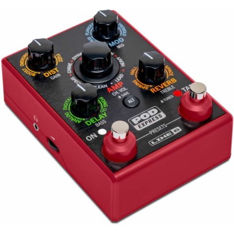 Line 6 POD EXPRESS Multi Efectos Guitarra con Sonidos HX
