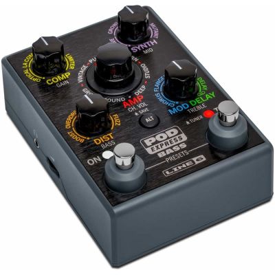 Line 6 POD EXPRESS Multi Efectos Bajo con Sonidos HX