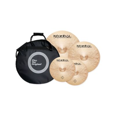 Istanbul Agop Set 3 platos Traditional + funda rígida