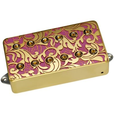 DiMarzio UtoPIA Neck "F-spaced" - Satin Gold/Pink - DP287FSGPK
