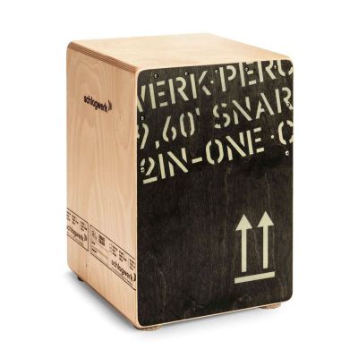 Schlagwerk CP403BLK - 2inOne Snare Cajón Black Edition - Medium