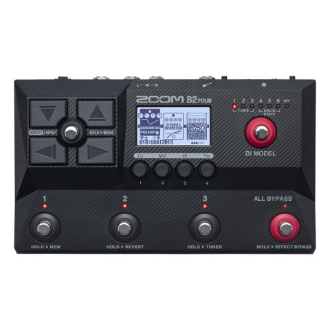 Zoom B2 FOUR - Pedalera multiefectos...