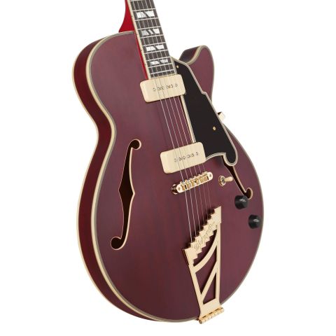 D'Angelico Deluxe SS Trans Wine...