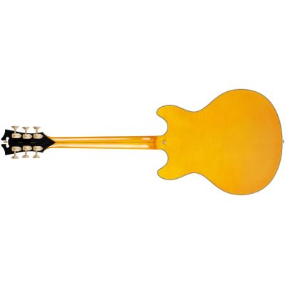 D'Angelico Excel DC Vintage Natural Guitarra Eléctrica 2
