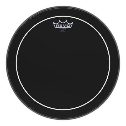 Remo 22" Pinstripe Ebony Bombo...