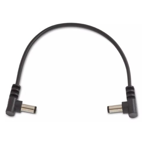 Rockboard Flat Power Acodado 15CM Cable